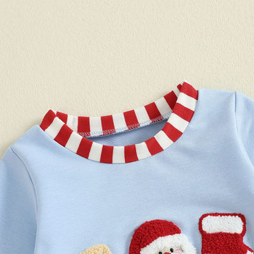 Long Sleeve Christmas Magic Baby Jumpsuit