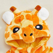 Long Sleeve Giraffe Halloween Toddler Costume