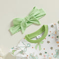 St. Patrick's Day Bows Baby Set