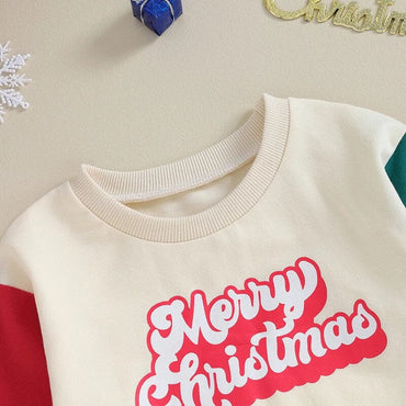 Merry Christmas Toddler Sweatshirt   