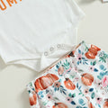 Mama's Pumpkin Flared Pants Set Sets The Trendy Toddlers 