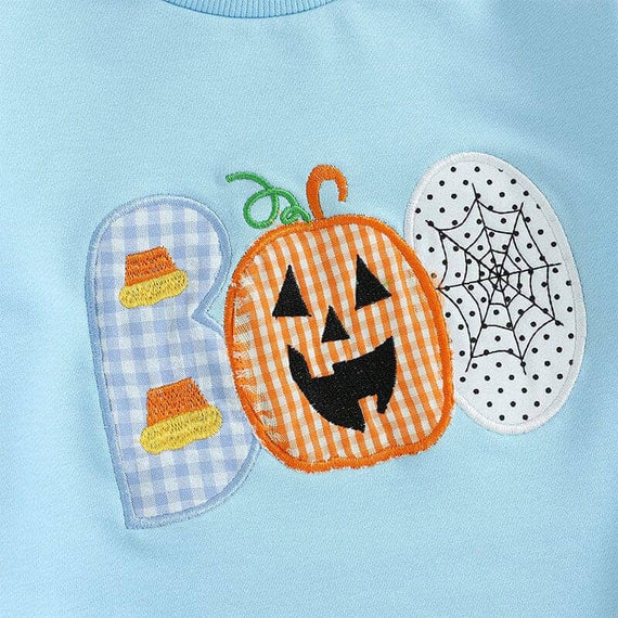 Long Sleeve Boo Baby Bodysuit