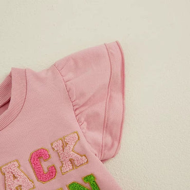 Flutter Sleeve Snack Queen Toddler Set