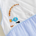 Sleeveless Striped Fishing Baby Romper Rompers The Trendy Toddlers 