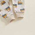 Long Sleeve Excavator Pants Baby Set