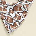 Sunday Football Flared Pants Baby Set   