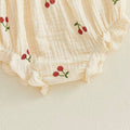 Flutter Sleeve Collar Cherry Baby Set Sets The Trendy Toddlers 