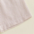 Short Sleeve Little Bitty Striped Baby Set Sets The Trendy Toddlers 