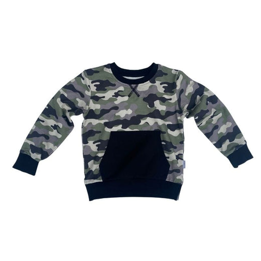 Sunday & Co. Camo Jogger Pullover Top 3-6 M  