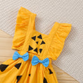 Halloween Blue Bows Baby Romper Costume   