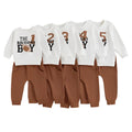 Long Sleeve Birthday Boy Football Toddler Set   