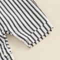 Striped Collared Baby Jumpsuit   