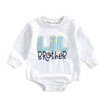 Long Sleeve Lil Brother Baby Bodysuit Bodysuit The Trendy Toddlers 