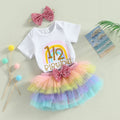 Half Birthday Tutu Baby Set   