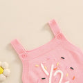 Half Birthday Embroidered Sprinkle Baby Romper   