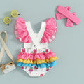 Sweet ONE Ice Cream Birthday Baby Romper   