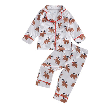 Red Nosed Reindeer Toddler Pajama Set 2T  