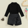 Black Skort Toddler Set   