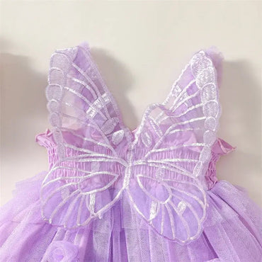 Butterfly Wings Toddler Party Dress   