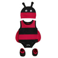 Ladybug Baby Romper Costume 0-3 M  