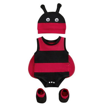 Ladybug Baby Romper Costume 9-12 M  