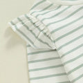 Long Sleeve Striped Toddler Set   