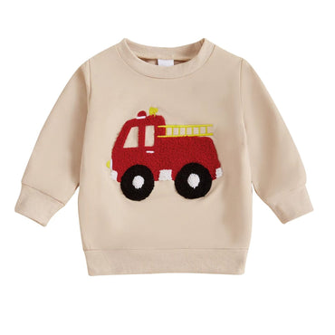 Fire Truck Toddler Sweatshirt