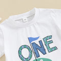 Hole in ONE Short Sleeve Baby Set   