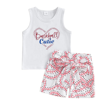 Baseball Cutie Toddler Set 4T  