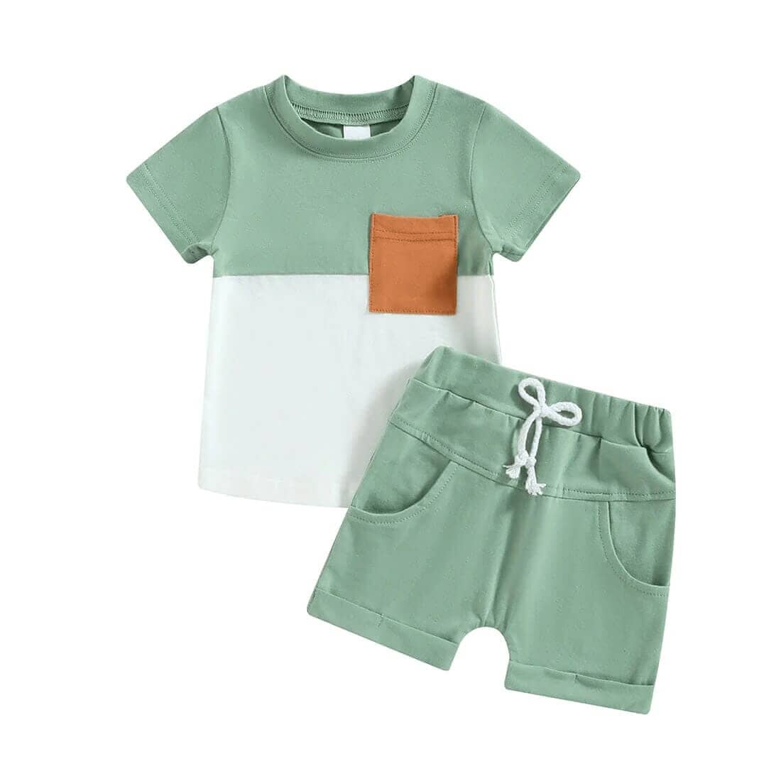 Boy Clothes Newborn Shorts Boy Little Boy Solid Shorts Pocket