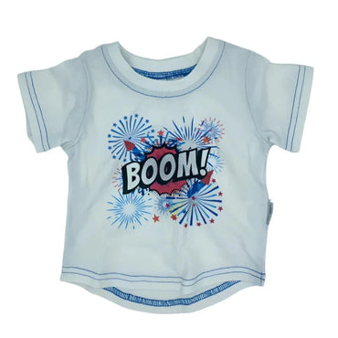 Sunday & Co. Boom! Fireworks Tee Shirt 3-6 M  