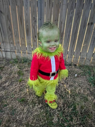 Christmas Grinch Toddler Set Costume The Trendy Toddlers 