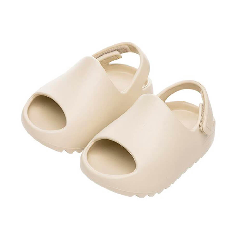 Beige Strap Rubber Toddler Slides   