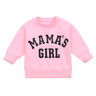 Mama's Girl Pink Toddler Sweatshirt   