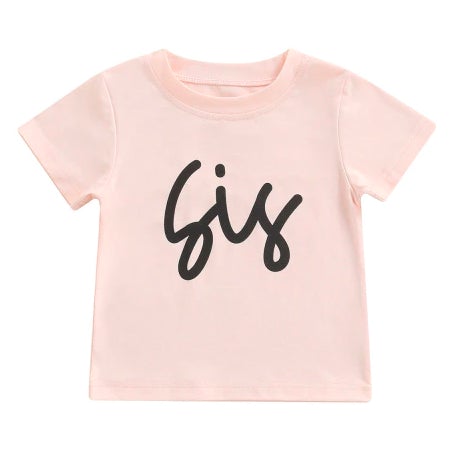 Solid Sis Toddler Tee