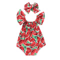 Watermelon Romper - The Trendy Toddlers