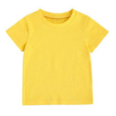 Yellow Solid Toddler Tee   