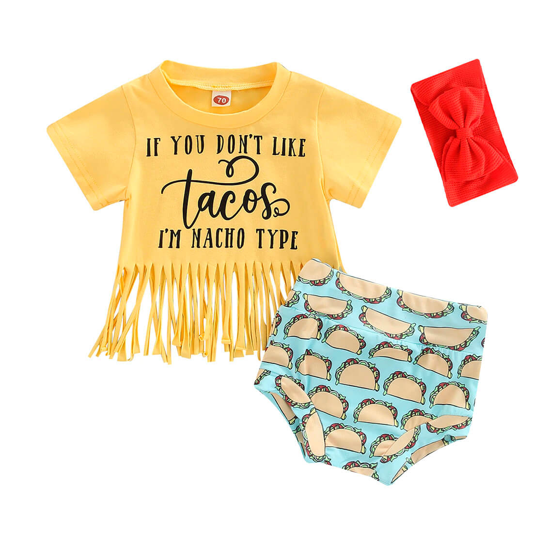 Taco Fringe Baby Set