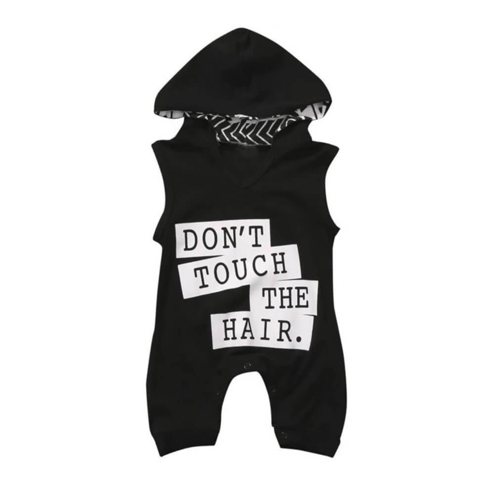 Don't Touch The Hair Jumpsuit - The Trendy Toddlers