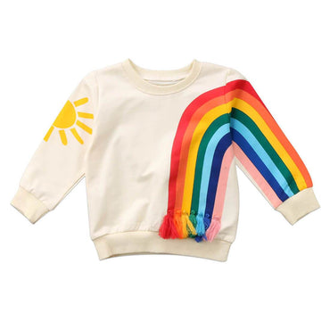 Rainbow and Sun Pullover - The Trendy Toddlers