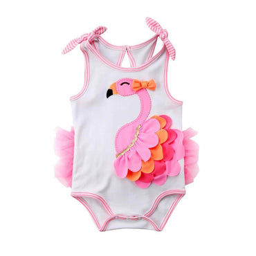 Flamingo Baby Swimsuit   