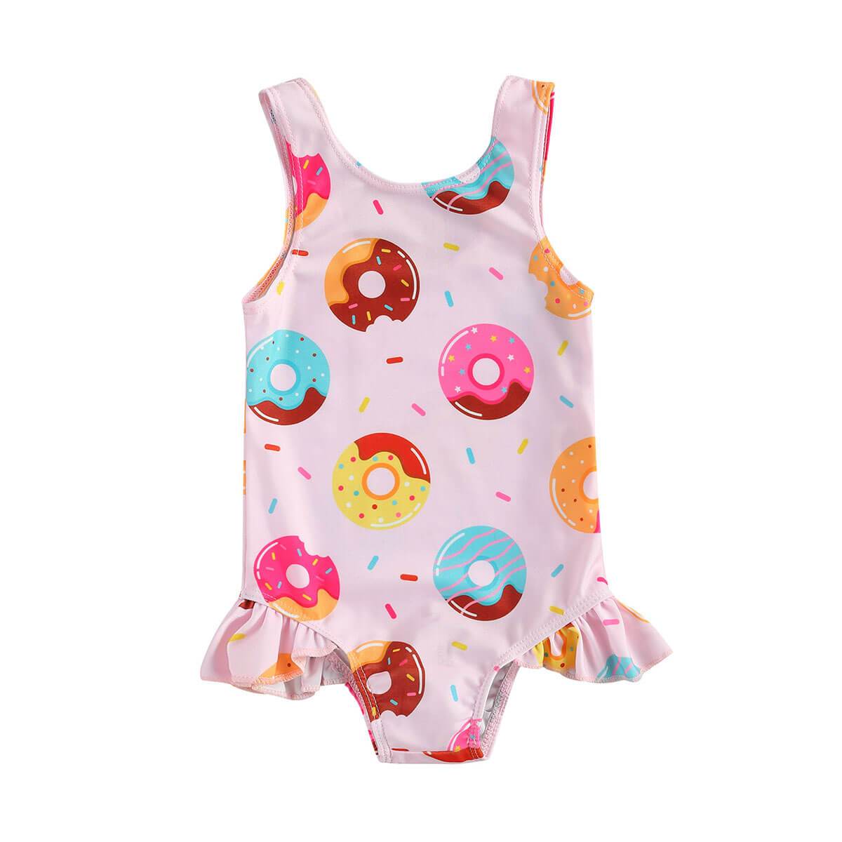 Sleeveless Donut Baby Swimsuit   