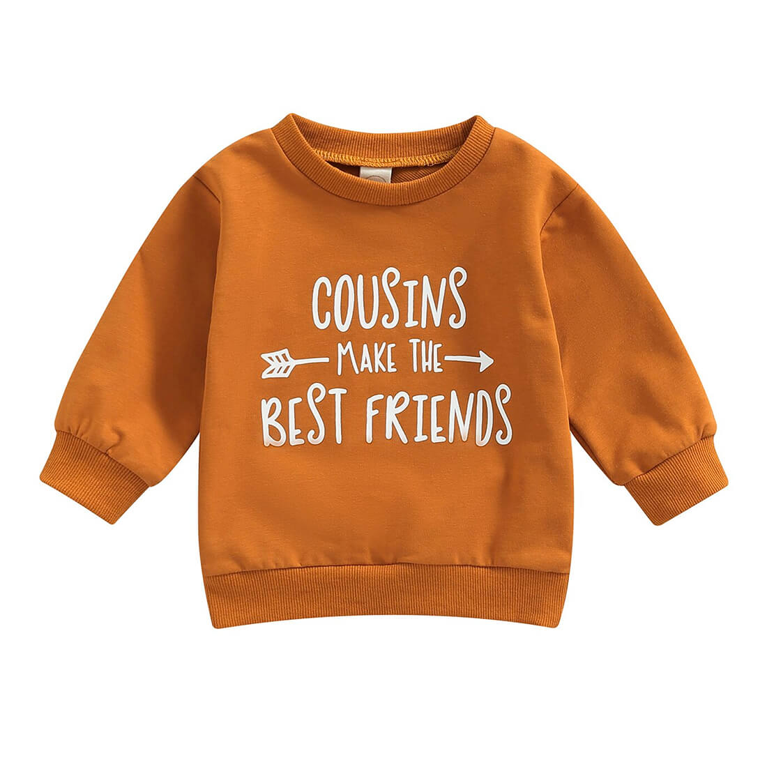 Best Friends Baby Sweatshirt Brown 3-6 M 