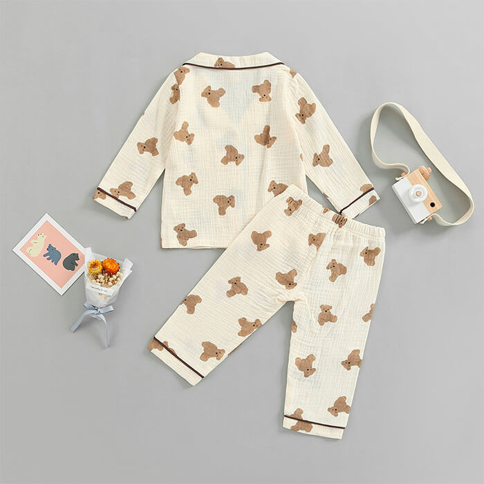 Teddy Bear Toddler Pajama Set