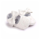 Hearts Baby Moccasins White 1 