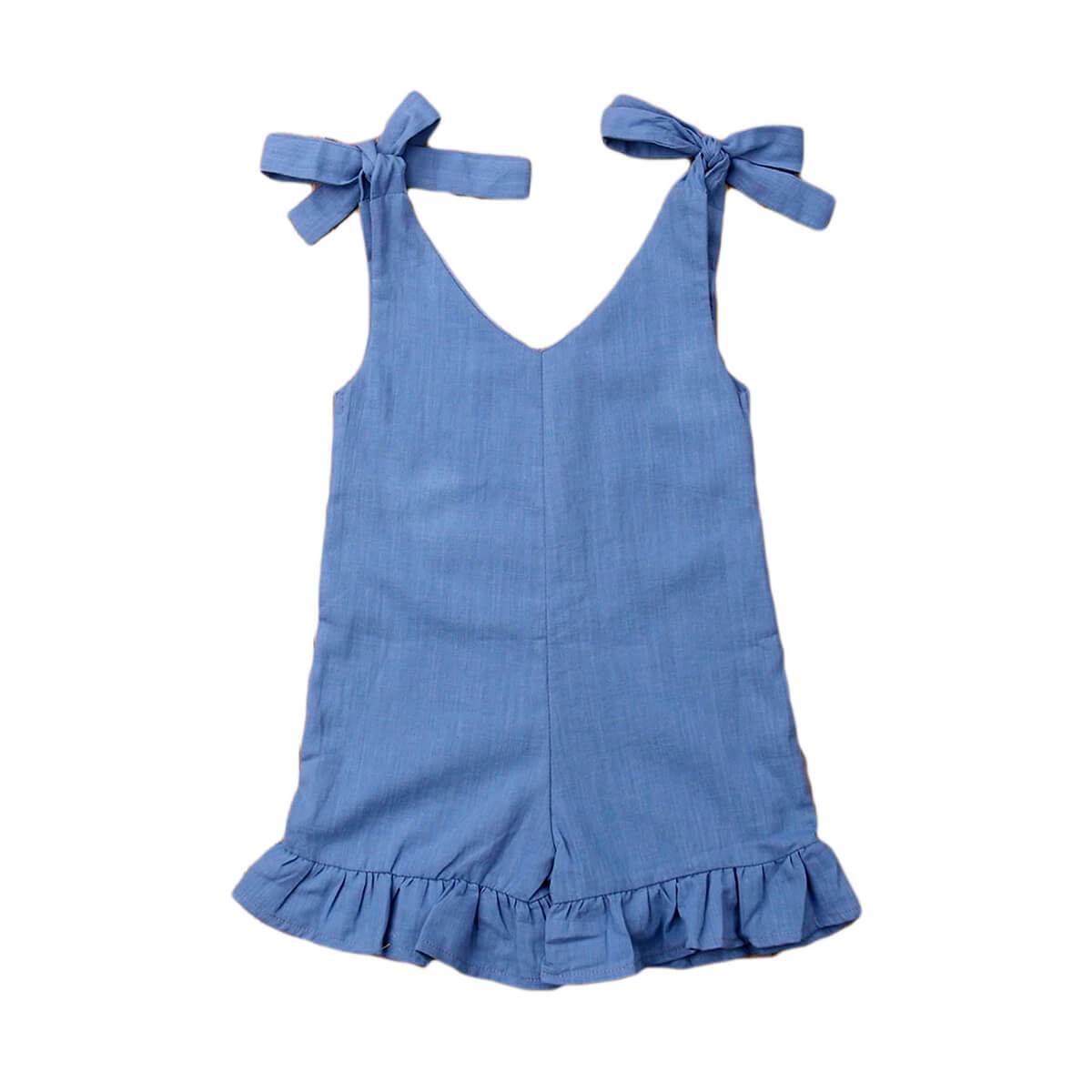 Solid Boho Romper - The Trendy Toddlers
