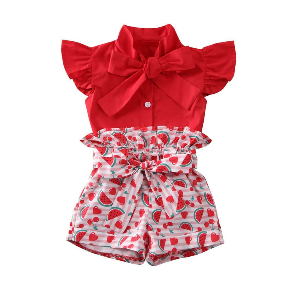 Red Watermelon Set - The Trendy Toddlers