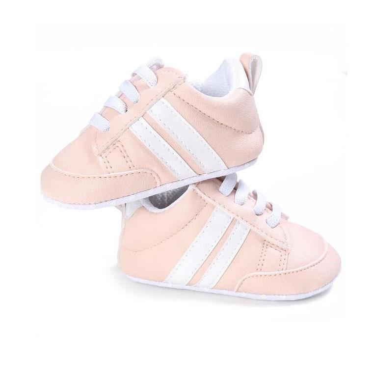 Classic Pink Baby Sneakers   