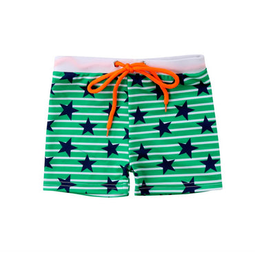 Striped Stars Toddler Swim Shorts   