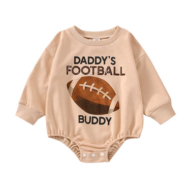 Daddy's Football Buddy Baby Bodysuit